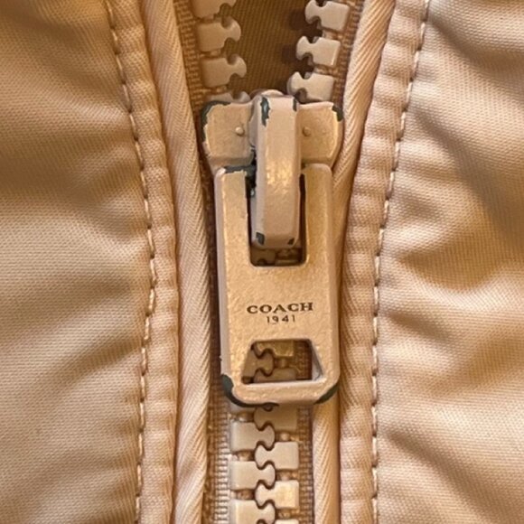 Coach Pink and Gray Women's Jacket - Picture 5 of 8